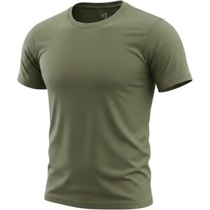 Ideology Mens Performance Tee Native Green Short Sleeve Shirt Medium 100130327MN